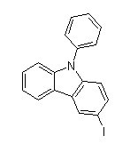 3 - iodo-9 phenylcarbazole