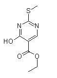 2-甲硫基-4-羟基-5-嘧啶甲酸乙酯